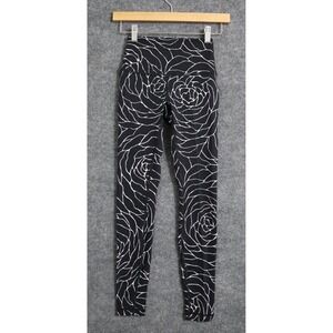 Lululemon Leggings Women 2 Black 28" Wunder Under High Rise Athleisure Train Run